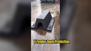 D Fender Karet Melindungi Dermaga Anda