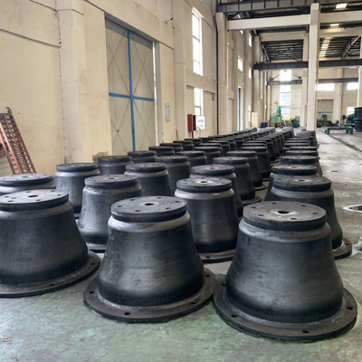 Nilai E/R.H Tinggi Super Cone Fender Warna Hitam Standar PIANC