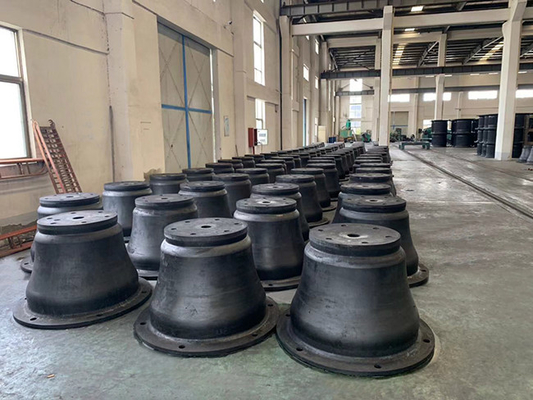 Layanan OEM Cone Jetty Rubber Fender Tugas Berat Custom Moulding