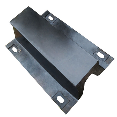 417kNm Arch Rubber Fender NR 500H Perlindungan Dock Warna Hitam