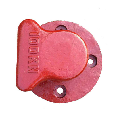 Besi Cor QT450 Tee Head Bollard 2000KN Untuk Kapal ISO9001