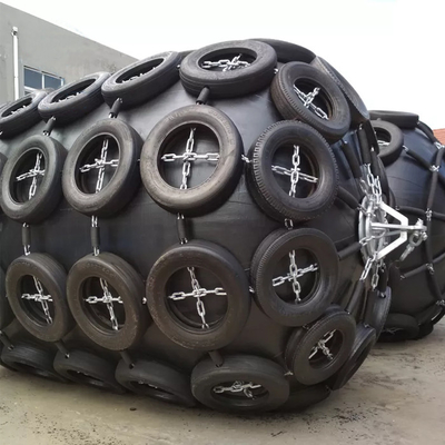ISO17357 Dock Rubber Fender Floating Pneumatic Rubber Fender Tipe CTN