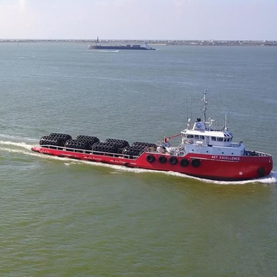 ISO17357 Standar Yokohama Marine Rubber Fender 50kPa Dock 3.3*6.5M