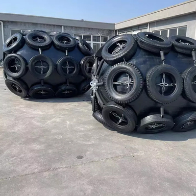 ISO17357-1:2014 Yokohama Rubber Fender Mooring 80kPa 4.5M