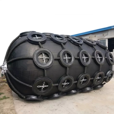 STS ISO17357 Yokohama Rubber Fender 50kPa Floating Berth Fender