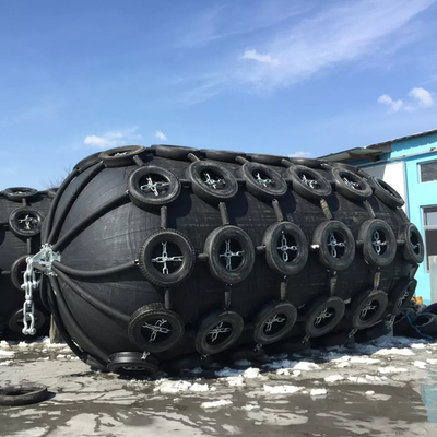 26 Lapisan 2.5M Yokohama Rubber Fender 50kPa Floating Dock Fender