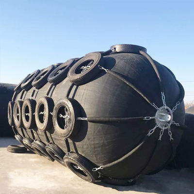 7.5t Pneumatic Yokohama Fender 3.3*6.5M CTN Type Dengan Safety Valve
