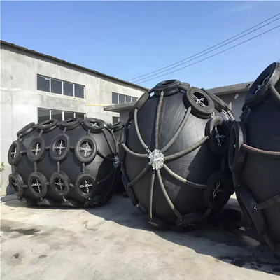 Rantai Ban Fender Karet Pneumatik Bersih 50kPa 4.5M Sertifikat ABS