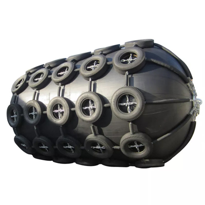 4.5*9.0M Pneumatic Rubber Fender STS Dock Mounted Fender 80kPa ISO17357-1:2014