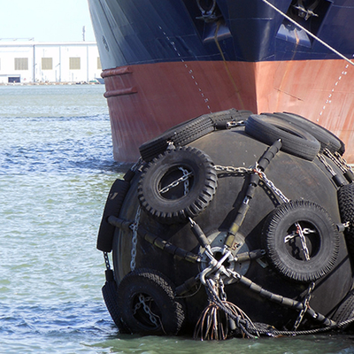 Horizontal Pneumatic Rubber Fender STS Floating Dock Fender