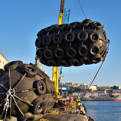 Horizontal Pneumatic Rubber Fender STS Floating Dock Fender