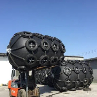 4.5*9.0M Pneumatic Rubber Fender STS Dock Mounted Fender 80kPa ISO17357-1:2014