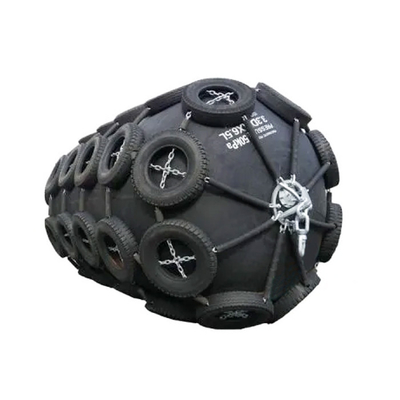 ISO17357 Pneumatic Rubber Fender Permukaan Halus 50kPa Keamanan Laut