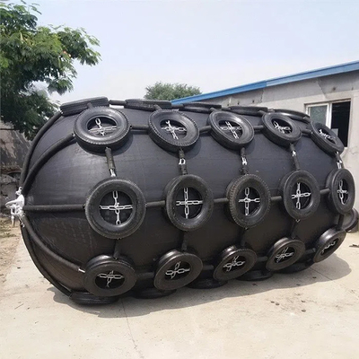 2.5 * 4.0M CTN Pneumatic Rubber Fender ISO17357-1: 2014 Dengan Katup Pengaman