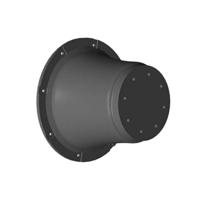 ISO9001 Cone Rubber Fender Warna Hitam Fleksibel NBR Natural Rubber Naval Grade