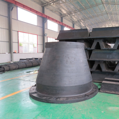 Fender Karet Kerucut Tetap 1600H Karet Alam Untuk Perlindungan Dock Boat