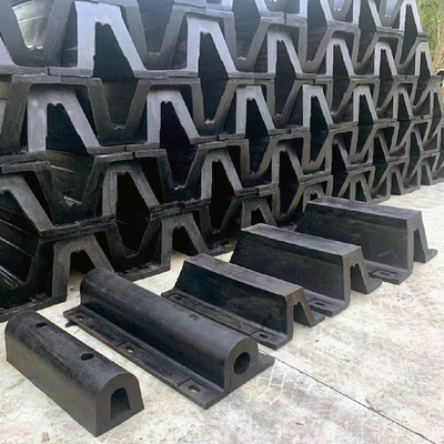 Karet Alam V Type Fender 200mm-1000mm Tinggi Tahan Aus