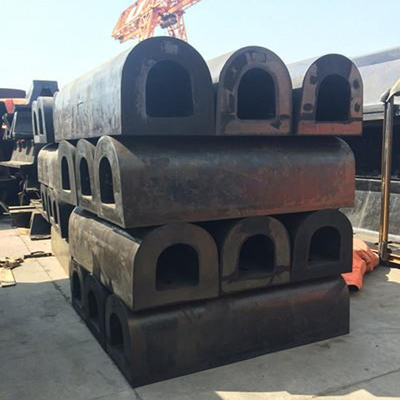 PIANC Standard D Type Fenders Buffer Dock Karet Alam Bumper