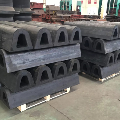 PIANC Standard D Type Fenders Buffer Dock Karet Alam Bumper