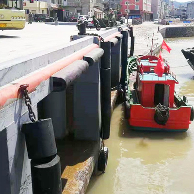 PIANC2002 Dock D Fender Instalasi Mudah Perlindungan Penyangga