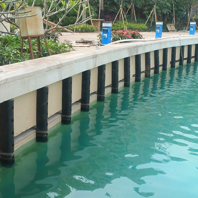 PIANC Standard D Type Rubber Fender Heavy Duty Dock Bumper Untuk Perahu
