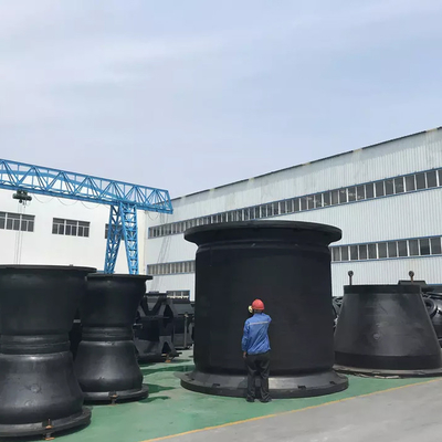 Sistem Fender Dock Tetap Tugas Berat Permukaan Halus Umur Panjang