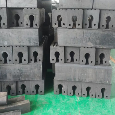 100% Karet Alam Tug Boat Fender PIANC2002 Standar Keyhole Fender