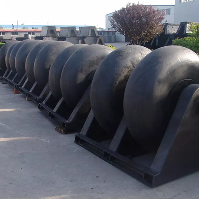 Bumper Dock Roller Tugas Berat Untuk Bahan Karet Nitril Kapal