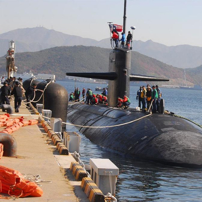 50kPa Submarine Fender ISO17357-1: 2014 BV Certificate Warna Hitam Untuk Berthing