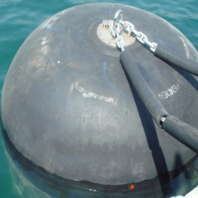 4.5*12.0M Floating Pneumatic Rubber Fender Standar PIANC ISO17357