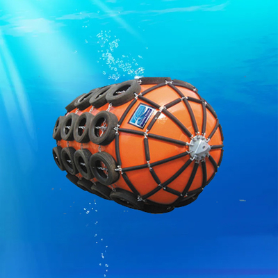 Colorful PU EVA Floating Foam Fender 2000 * 3500mm Ocean Guard Fender