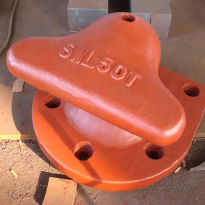 PIANC Standard Mooring Bollards Cast Iron Steel 150 Ton Horn Bollards