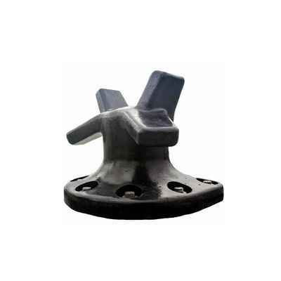 100 Ton Marine Jetty Bollards 450 MPA Horn Staghorn Type