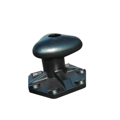 Tugas Berat Mooring Cast Iron Bollard 100 Ton Untuk Berthing Kapal Dok Kapal