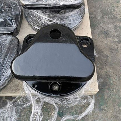 Cast Steel Mooring Dock Bollards PIANC ISO 13797:2020 Standar 50 Ton
