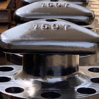 150 Ton Mooring Bollards Cast Iron Steel Marine Dock Tee Head