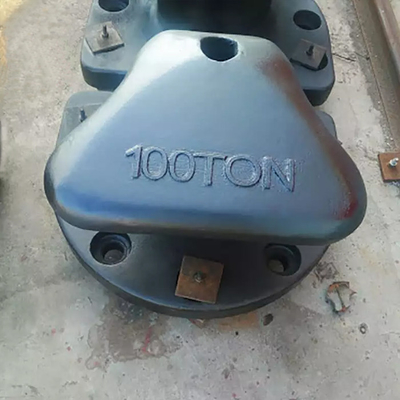 ISO13797: 2020 Bollard Besi Cor dengan Kepala T Kekuatan Tinggi