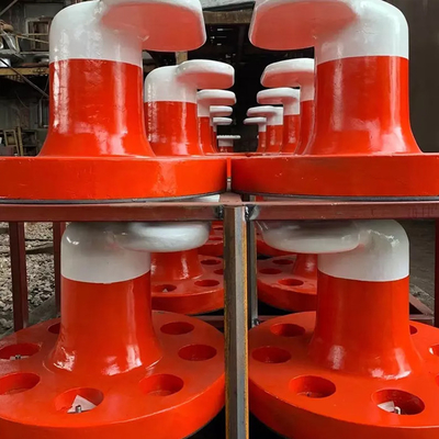 150 Ton Mooring Bollards Cast Iron Steel Marine Dock Tee Head