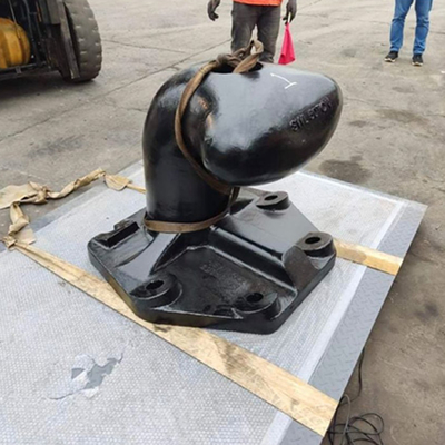PIANC Standard Mooring Bollards Cast Steel 30 Ton Untuk Dock Boat