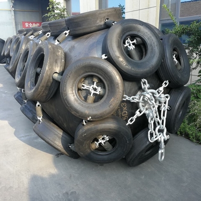 Iso Standar Yokohama Pneumatic Fender 3.3*6.5m 50 Kpa Untuk Dock