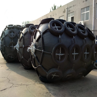Iso Standar Yokohama Pneumatic Fender 3.3*6.5m 50 Kpa Untuk Dock