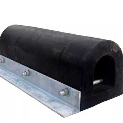 300h D Type Black Rubber Boat Dock Bumper Wear Resisting Marine Port Fender