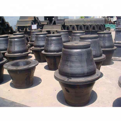 Cone Type Dock Rubber Fender DF1000H PIANC2002 Untuk Perlindungan Kapal Kapal