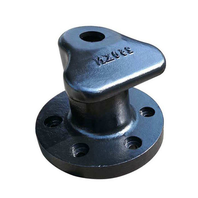 Tahan lama Tee Head Mooring Bollards Marine Cast Iron Qt450 Suku Cadang Kapal Kapal