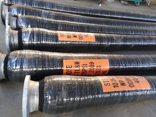 Fleksibel Tekstil Diperkuat Sts Selang Karet Bahan Bakar Minyak Minyak Bumi Dengan Kawat Baja Helix