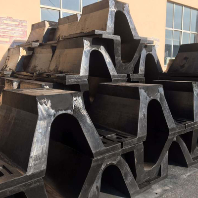 V Type Marine Arch Rubber Fender Karet Alam 500h Untuk Tempat Berlabuh
