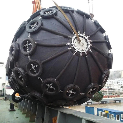 Inflatable Floating Fender Yokohama Pneumatic Vessels Kapal Nelayan Digunakan