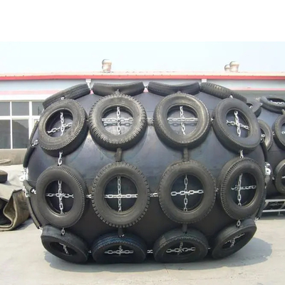 ISO 17357 Fender Yokohama Rubber Fender Standar Kualitas Udara Pelabuhan Dermaga STS