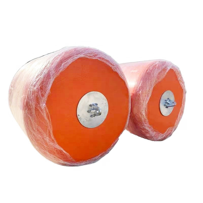 3.3m * 6.5m Floating Foam Fender Marine Iso 9001 Flange Hdg Standar
