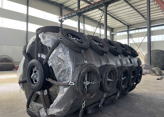 EVA Material Boat Floating Foam Fender Dengan Rantai Ban Net STS STD Operation
